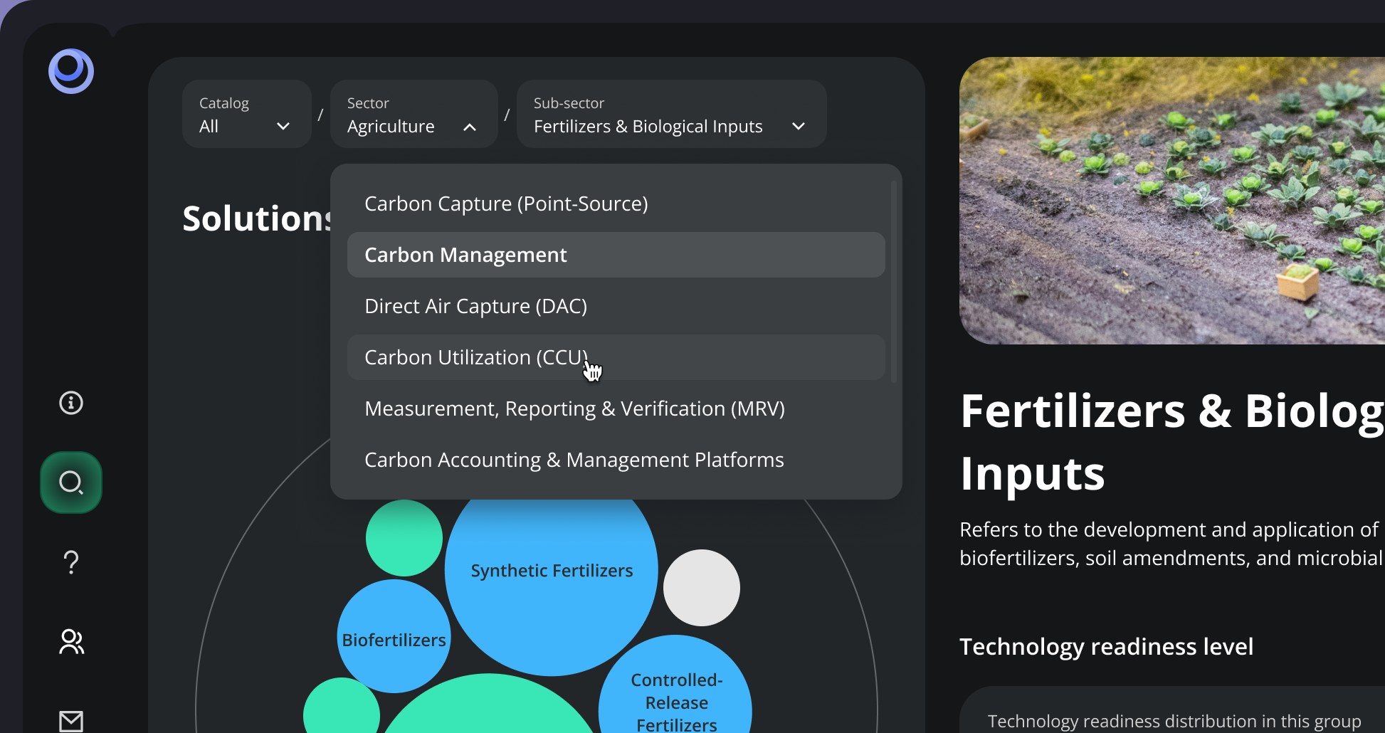 Breadcrumb navigation across levels