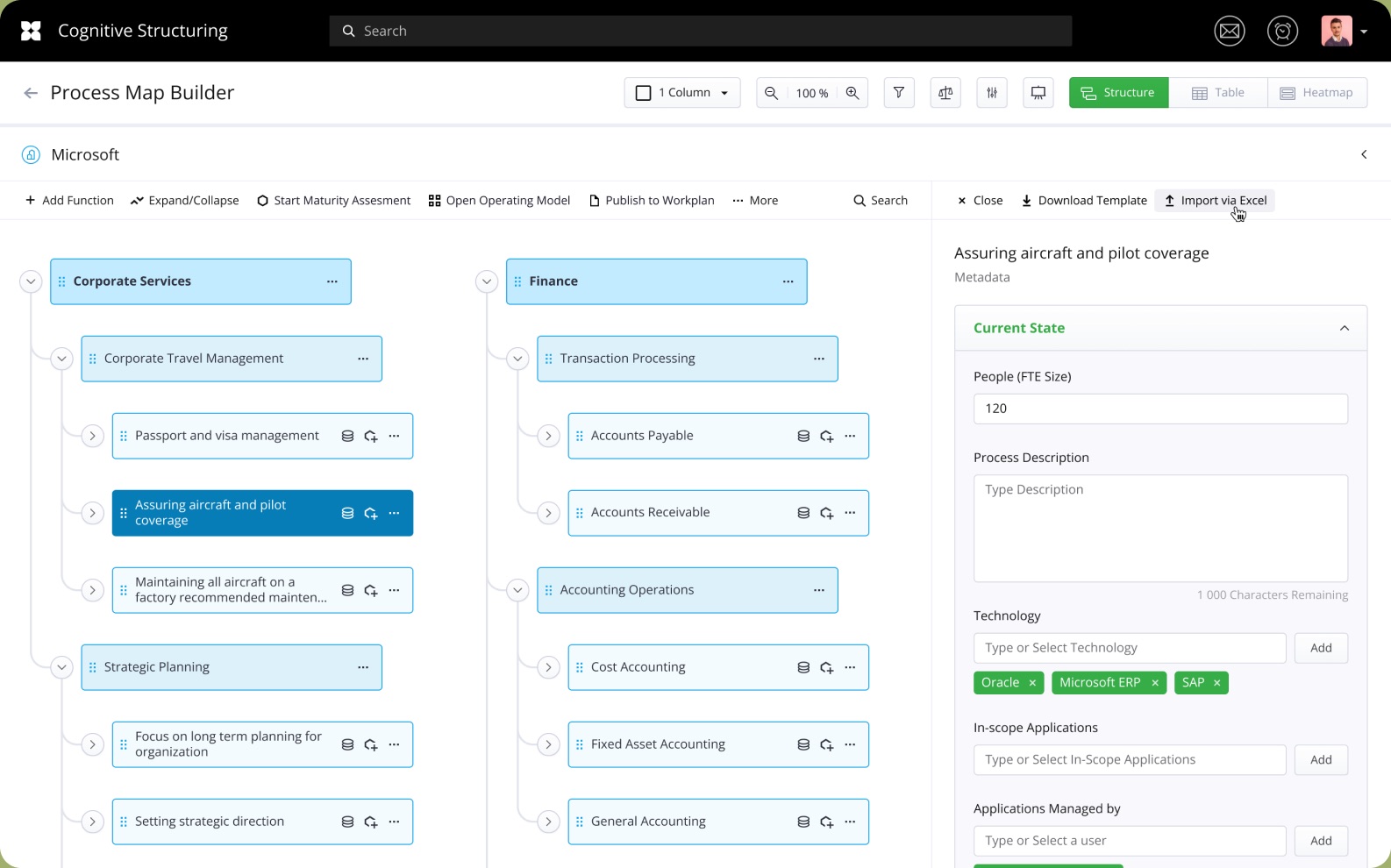 Taxonomy element metadata